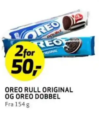 Bunnpris OREO RULL ORIGINAL OG OREO DOBBEL tilbud