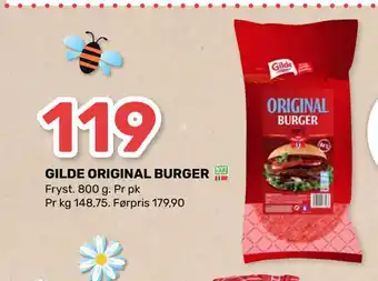 Matkroken GILDE ORIGINAL BURGER tilbud