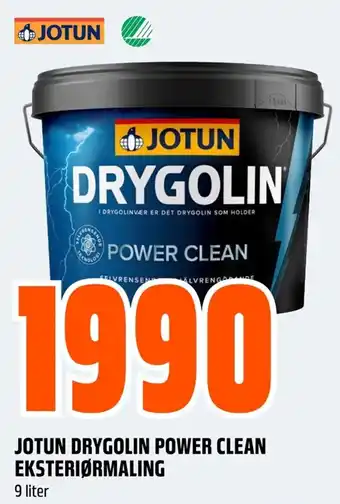 Coop Obs JOTUN DRYGOLIN POWER CLEAN EKSTERIØRMALING tilbud