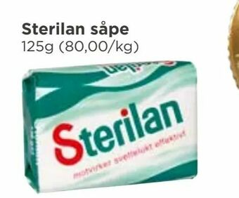 Meny Sterilan såpe tilbud