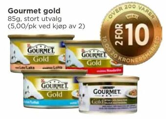 Meny Gourmet gold tilbud
