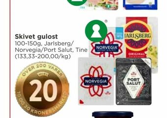 Meny Skivet gulost tilbud