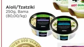 Meny Aioli/Tzatziki tilbud