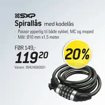 Thansen Spirallås tilbud