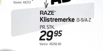 Thansen Klistremerke tilbud