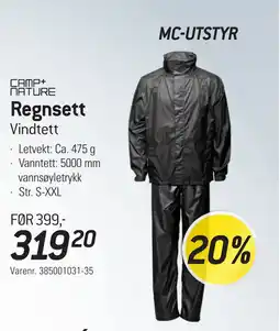 Thansen Regnsett tilbud