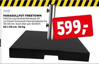 jem & fix PARASOLLFOT FREETOWN tilbud