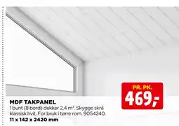 jem & fix MDF TAKPANEL tilbud