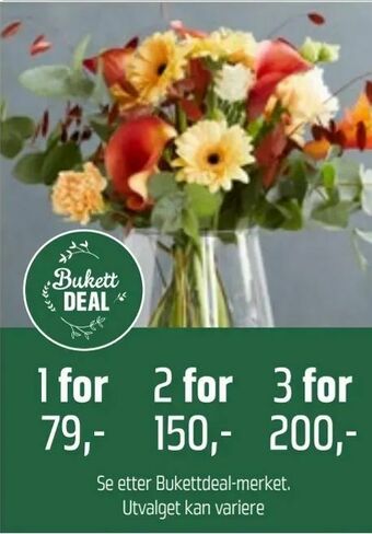 Coop Obs Bukett Deal tilbud