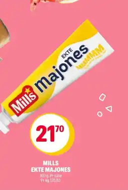 Coop Extra MILLS EKTE MAJONES tilbud