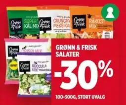 Meny GRØNN & FRISK SALATER tilbud