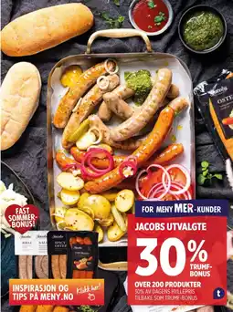 Meny JACOBS UTVALGTE tilbud