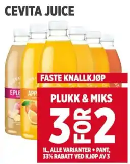 Meny CEVITA JUICE tilbud