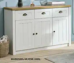 JYSK MARKSKEL SKJENK tilbud