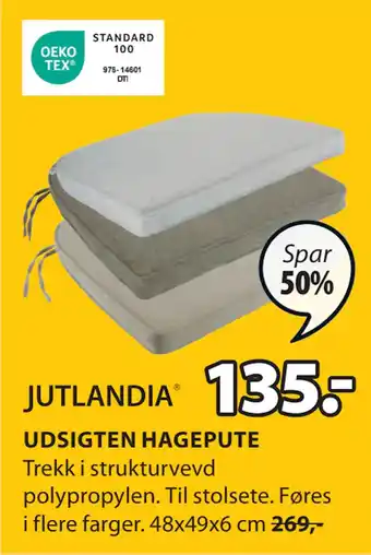 JYSK UDSIGTEN HAGEPUTE tilbud
