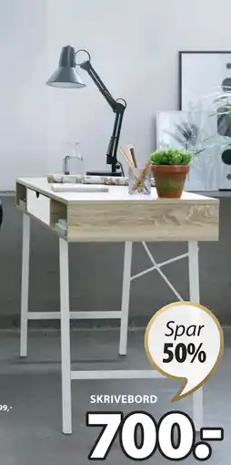 JYSK SKRIVEBORD tilbud