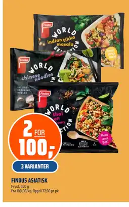 Coop Obs FINDUS ASIATISK tilbud