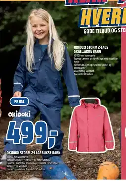 Coop Obs OKIDOKI STORM 2-LAGS BUKSE BARN tilbud