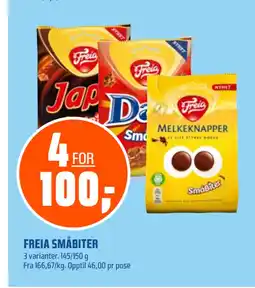 Coop Obs FREIA SMÅBITER tilbud