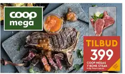 Coop Mega COOP MEGAS T-BONE STEAK tilbud