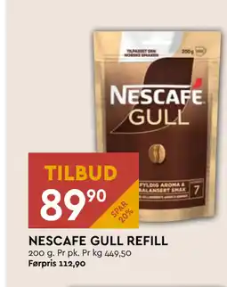 Coop Mega NESCAFE GULL REFILL tilbud