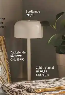 Nille Bordlampe tilbud
