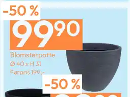 Blomsterpotte