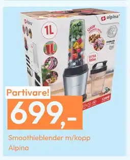 Smoothieblender m/kopp