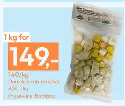 Gigaboks Dum sum mix m/reker ASC 1 kg tilbud
