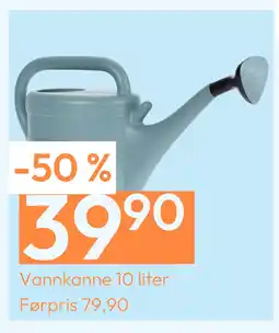 Gigaboks Vannkanne 10 liter tilbud