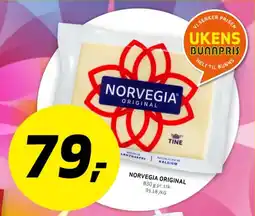 Bunnpris NORVEGIA ORIGINAL tilbud