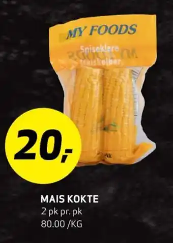 Bunnpris MAIS KOKTE tilbud