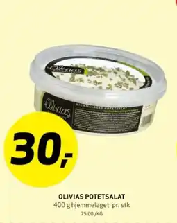 Bunnpris OLIVIAS POTETSALAT tilbud