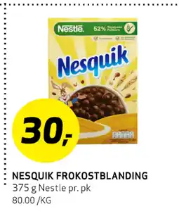 Bunnpris NESQUIK FROKOSTBLANDING tilbud