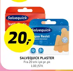 Bunnpris SALVEQUICK PLASTER tilbud