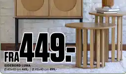Europris SIDEBORD LUNA tilbud