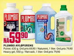 Europris PLUMBO AVLØPSRENS tilbud