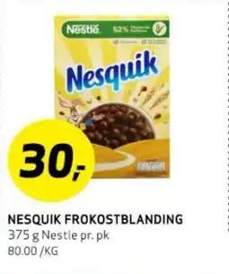 Bunnpris NESQUIK FROKOSTBLANDING tilbud