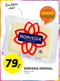 Bunnpris NORVEGIA ORIGINAL tilbud