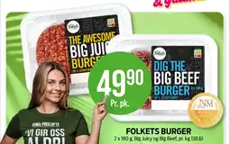 Kiwi FOLKETS BURGER tilbud