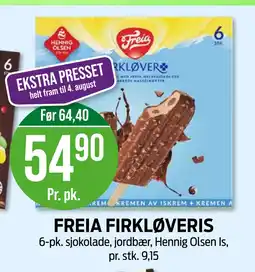 Kiwi FREIA FIRKLØVERIS tilbud