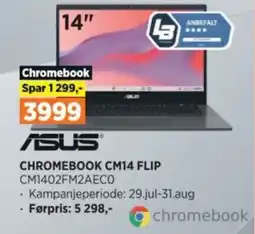 POWER CHROMEBOOK CM14 FLIP CM1402FM2AECO tilbud