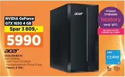 POWER STASJONÆR PC DGE3JEQ005 tilbud