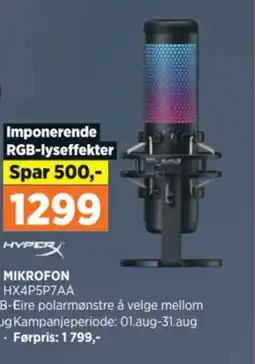 POWER MIKROFON HX4P5P7AA tilbud