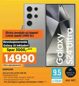 POWER GALAXY S24 ULTRA 256 GB tilbud
