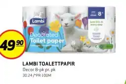 Bunnpris LAMBI TOALETTPAPIR tilbud