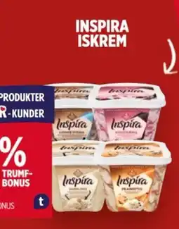 Meny INSPIRA ISKREM tilbud