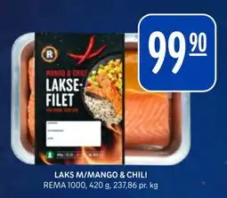 Rema 1000 LAKS M/MANGO & CHILI tilbud