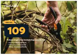 Megaflis Fiskars Singlestep beskjæringssaks SS P26 tilbud