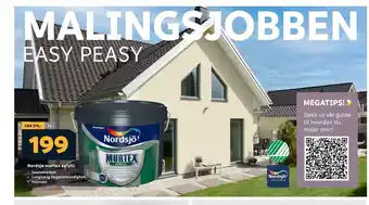 Megaflis Nordsjø murtex acrylic tilbud